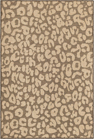 Brown 4' 1 x 6' 1 Dunes Rectangle Area Rug 100% Polypropylene With Cotton Backing Carpet for Living, Dining, Office, Dorms, Bedrooms for Sale at Rug Engine