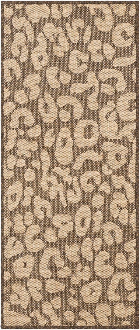 Brown 2' x 5' 3 Dunes Runner Area Rug 100% Polypropylene With Cotton Backing Carpet for Living, Dining, Office, Dorms, Bedrooms for Sale at Rug Engine