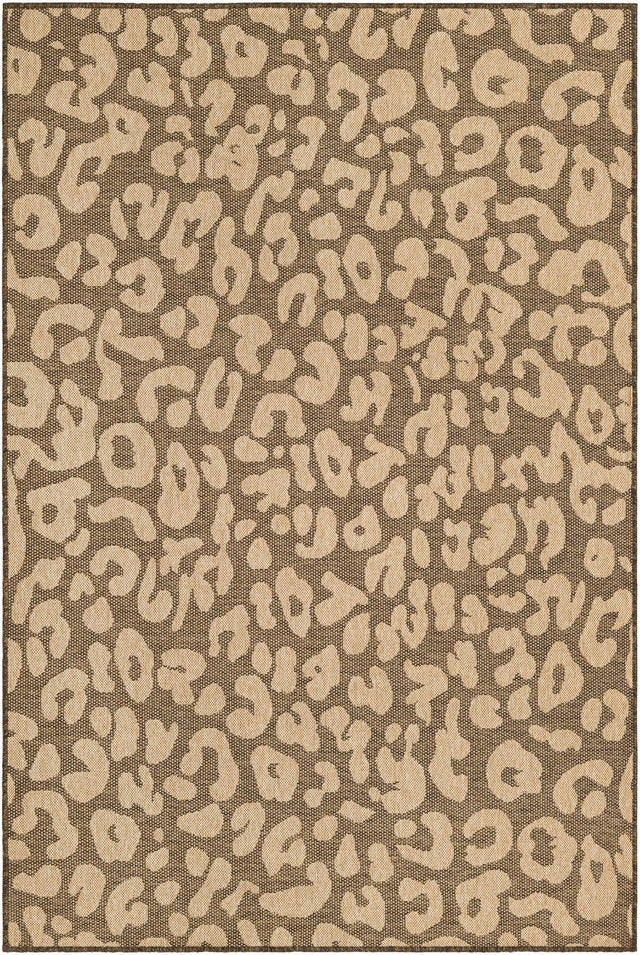 Brown 5' 3 x 8' Dunes Rectangle Area Rug 100% Polypropylene With Cotton Backing Carpet for Living, Dining, Office, Dorms, Bedrooms for Sale at Rug Engine