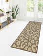 Brown 2' x 5' 3 Dunes Runner Area Rug 100% Polypropylene With Cotton Backing Carpet for Living, Dining, Office, Dorms, Bedrooms for Sale at Rug Engine