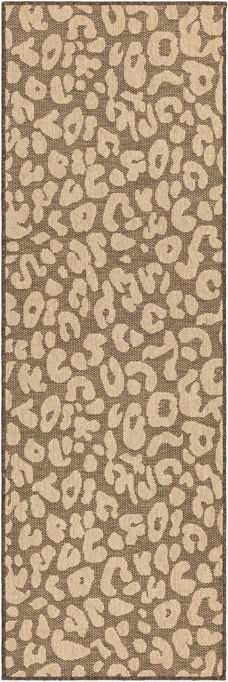 Brown 2' 9 x 8' Dunes Runner Area Rug 100% Polypropylene With Cotton Backing Carpet for Living, Dining, Office, Dorms, Bedrooms for Sale at Rug Engine
