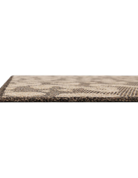 Brown 12' 2 x 12' 2 Dunes Square Area Rug 100% Polypropylene With Cotton Backing Carpet for Living, Dining, Office, Dorms, Bedrooms for Sale at Rug Engine