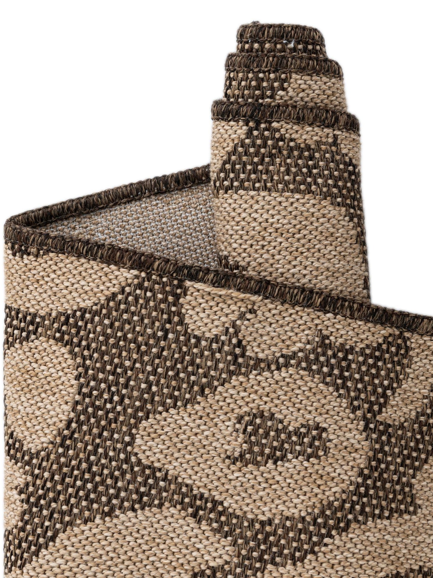 Brown 10' x 10' Dunes Square Area Rug 100% Polypropylene With Cotton Backing Carpet for Living, Dining, Office, Dorms, Bedrooms for Sale at Rug Engine