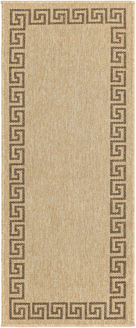 Natural 2' x 5' 3 Dunes Runner Area Rug 100% Polypropylene With Cotton Backing Carpet for Living, Dining, Office, Dorms, Bedrooms for Sale at Rug Engine