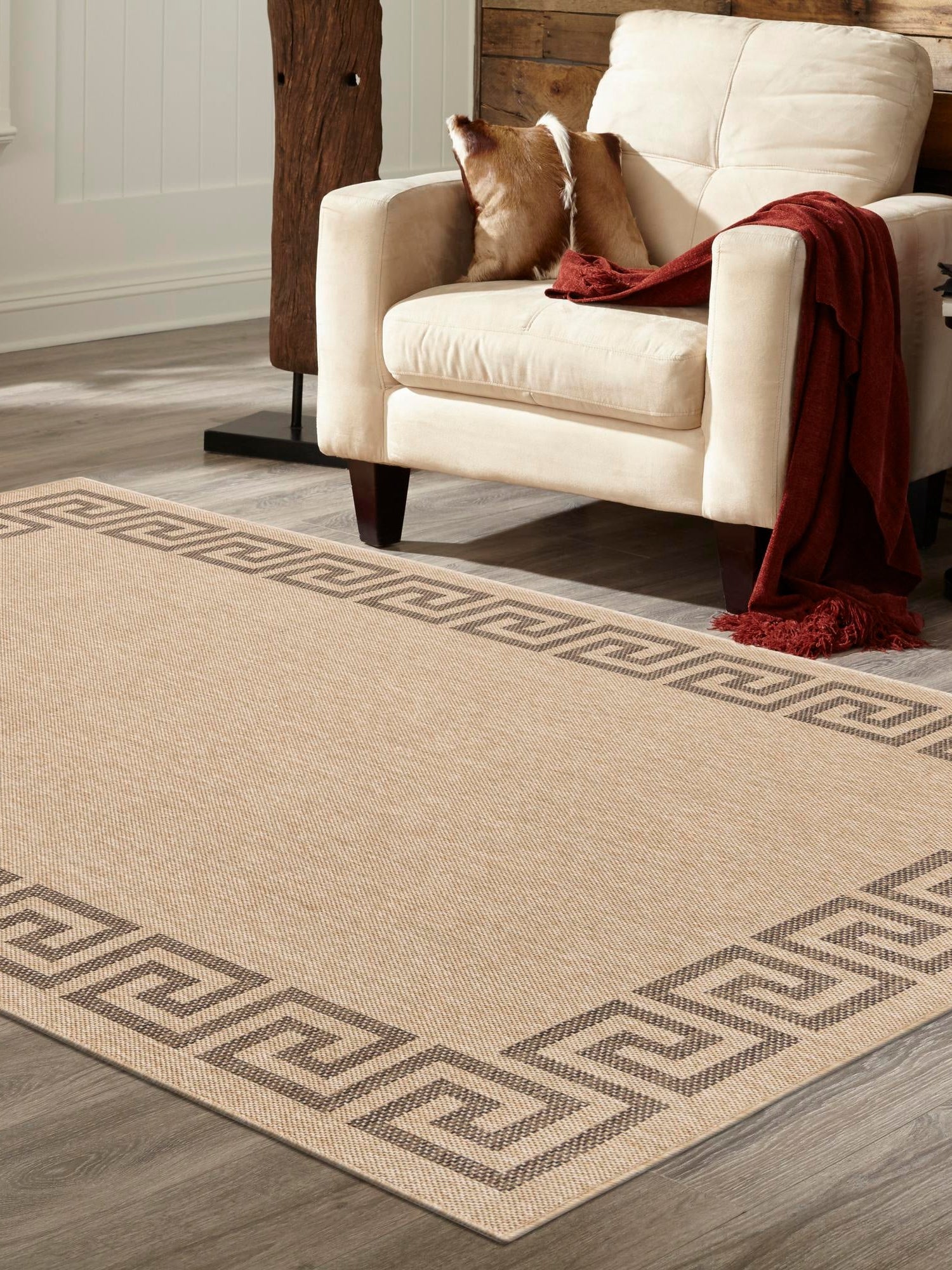Natural 2' 2 x 3' 1 Dunes Rectangle Area Rug 100% Polypropylene With Cotton Backing Carpet for Living, Dining, Office, Dorms, Bedrooms for Sale at Rug Engine