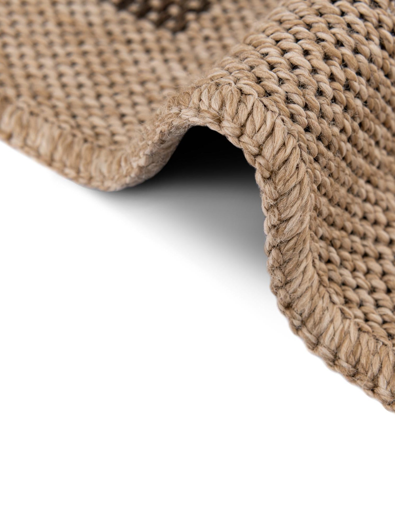 Natural 8' x 10' Dunes Rectangle Area Rug 100% Polypropylene With Cotton Backing Carpet for Living, Dining, Office, Dorms, Bedrooms for Sale at Rug Engine