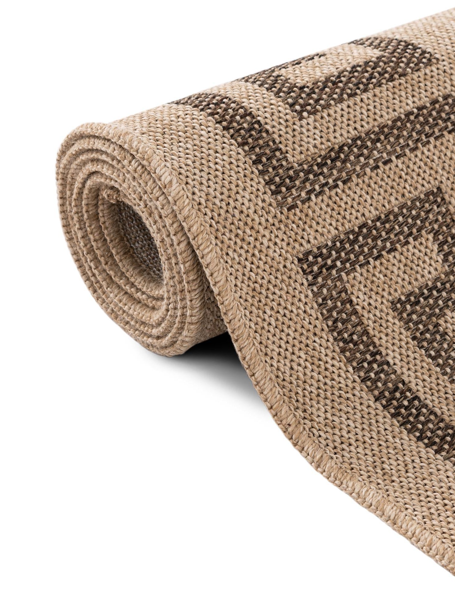 Natural 8' x 10' Dunes Rectangle Area Rug 100% Polypropylene With Cotton Backing Carpet for Living, Dining, Office, Dorms, Bedrooms for Sale at Rug Engine