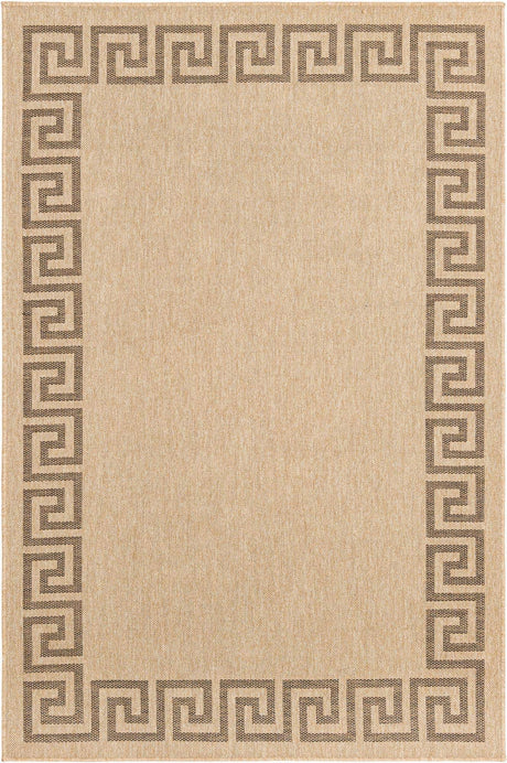 Natural 5' 5 x 8' Dunes Rectangle Area Rug 100% Polypropylene With Cotton Backing Carpet for Living, Dining, Office, Dorms, Bedrooms for Sale at Rug Engine