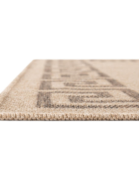 Natural 2' 9 x 6' 1 Dunes Runner Area Rug 100% Polypropylene With Cotton Backing Carpet for Living, Dining, Office, Dorms, Bedrooms for Sale at Rug Engine