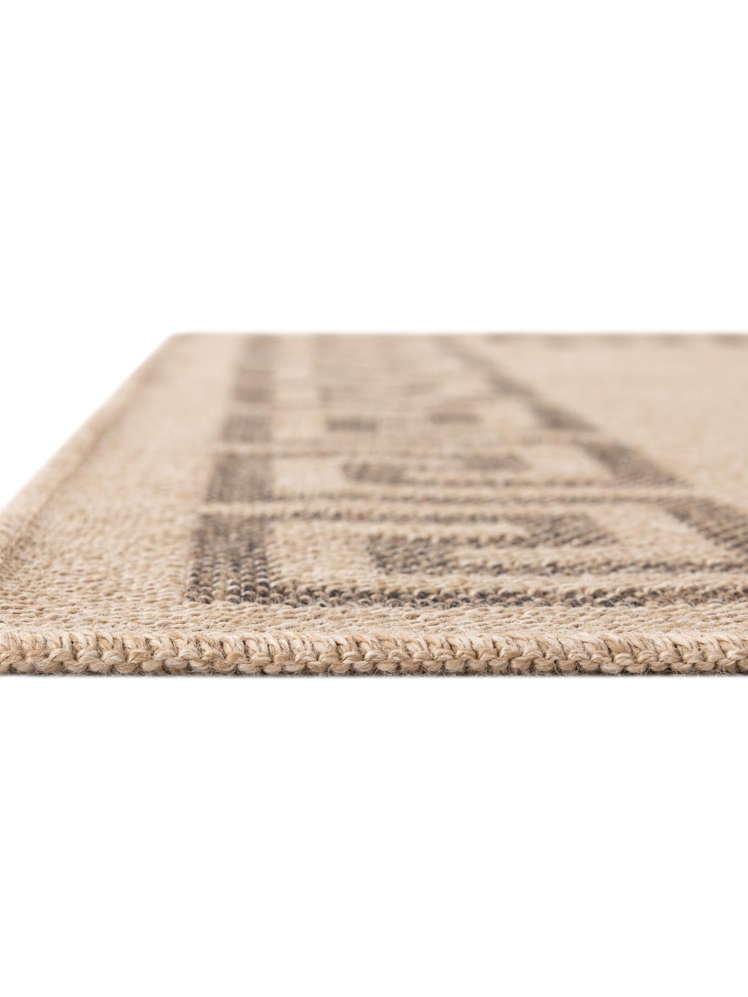 Natural 2' x 5' 3 Dunes Runner Area Rug 100% Polypropylene With Cotton Backing Carpet for Living, Dining, Office, Dorms, Bedrooms for Sale at Rug Engine