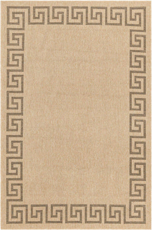 Natural 6' 1 x 9' Dunes Rectangle Area Rug 100% Polypropylene With Cotton Backing Carpet for Living, Dining, Office, Dorms, Bedrooms for Sale at Rug Engine