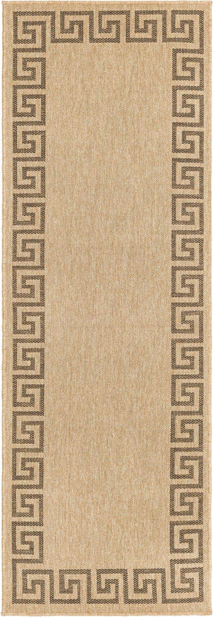 Natural 2' 9 x 8' Dunes Runner Area Rug 100% Polypropylene With Cotton Backing Carpet for Living, Dining, Office, Dorms, Bedrooms for Sale at Rug Engine