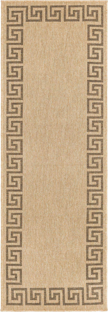 Natural 2' 9 x 8' Dunes Runner Area Rug 100% Polypropylene With Cotton Backing Carpet for Living, Dining, Office, Dorms, Bedrooms for Sale at Rug Engine