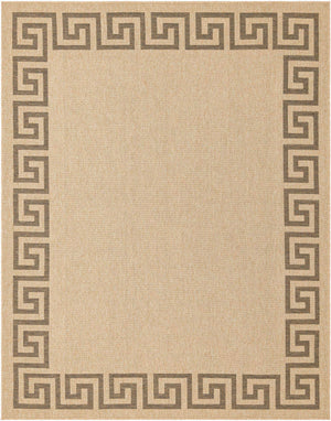Natural 8' x 10' Dunes Rectangle Area Rug 100% Polypropylene With Cotton Backing Carpet for Living, Dining, Office, Dorms, Bedrooms for Sale at Rug Engine