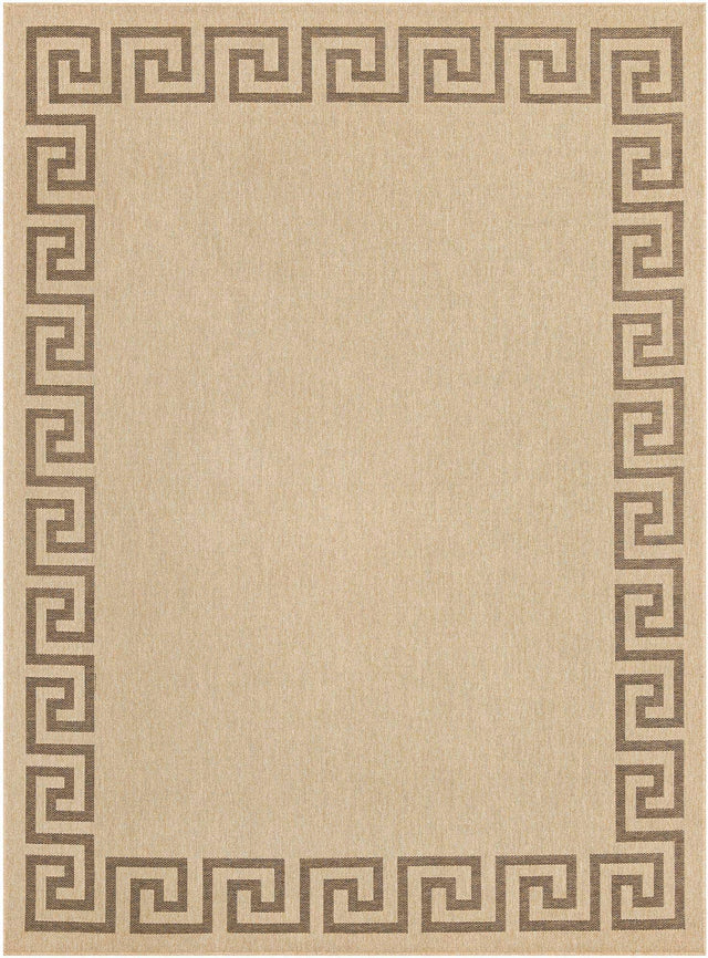 Natural 9' 2 x 12' Dunes Rectangle Area Rug 100% Polypropylene With Cotton Backing Carpet for Living, Dining, Office, Dorms, Bedrooms for Sale at Rug Engine