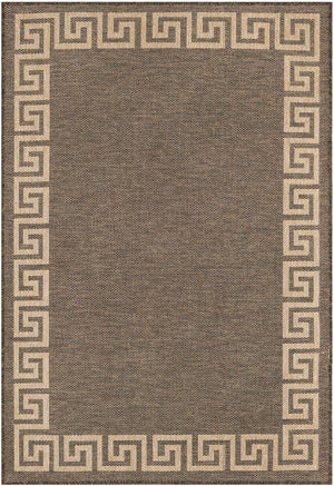 Brown 4' 3 x 6' 1 Dunes Rectangle Area Rug 100% Polypropylene With Cotton Backing Carpet for Living, Dining, Office, Dorms, Bedrooms for Sale at Rug Engine