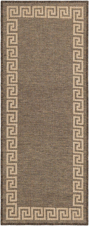 Brown 2' x 5' 3 Dunes Runner Area Rug 100% Polypropylene With Cotton Backing Carpet for Living, Dining, Office, Dorms, Bedrooms for Sale at Rug Engine