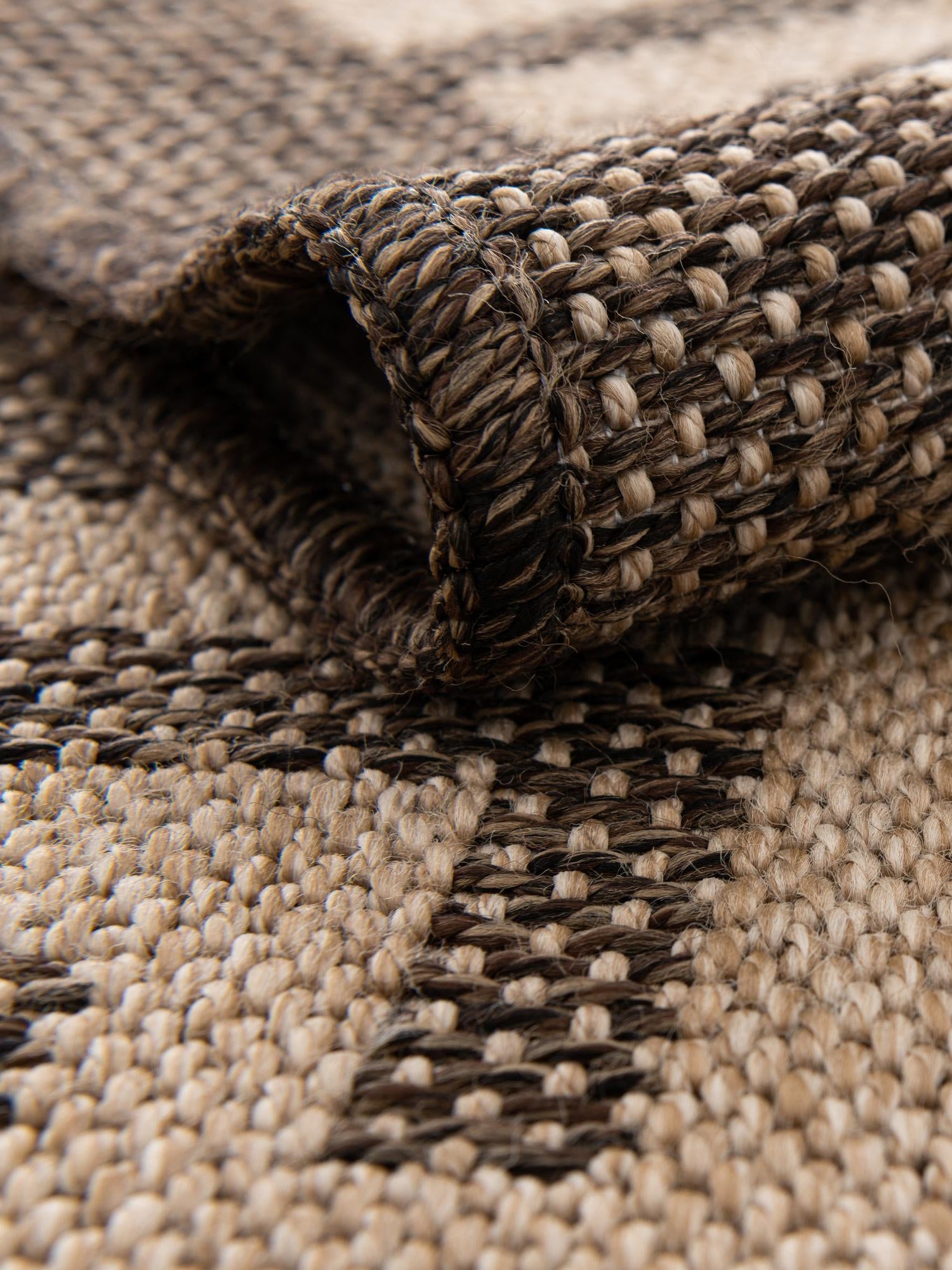 Brown 6' 3 x 9' Dunes Rectangle Area Rug 100% Polypropylene With Cotton Backing Carpet for Living, Dining, Office, Dorms, Bedrooms for Sale at Rug Engine