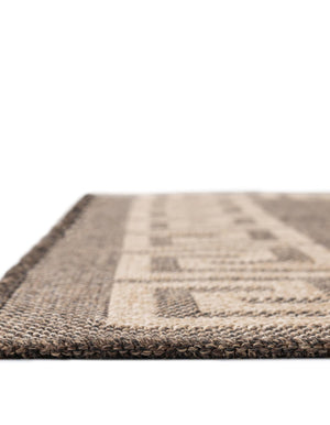 Brown 7' 10 x 10' Dunes Rectangle Area Rug 100% Polypropylene With Cotton Backing Carpet for Living, Dining, Office, Dorms, Bedrooms for Sale at Rug Engine
