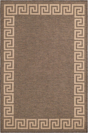 Brown 5' 5 x 8' Dunes Rectangle Area Rug 100% Polypropylene With Cotton Backing Carpet for Living, Dining, Office, Dorms, Bedrooms for Sale at Rug Engine