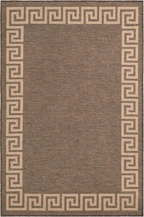 Brown 5' 5 x 8' Dunes Rectangle Area Rug 100% Polypropylene With Cotton Backing Carpet for Living, Dining, Office, Dorms, Bedrooms for Sale at Rug Engine