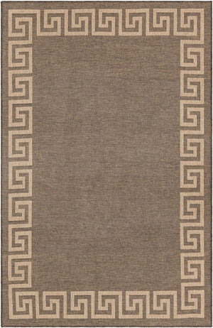 Brown 6' 3 x 9' Dunes Rectangle Area Rug 100% Polypropylene With Cotton Backing Carpet for Living, Dining, Office, Dorms, Bedrooms for Sale at Rug Engine