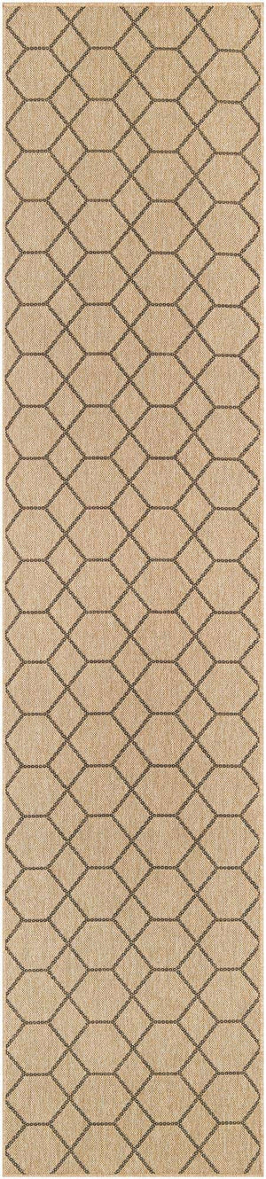 Natural 2' 9 x 12' Dunes Runner Area Rug 100% Polypropylene With Cotton Backing Carpet for Living, Dining, Office, Dorms, Bedrooms for Sale at Rug Engine