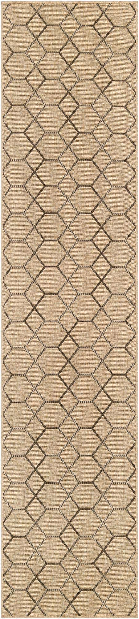 Natural 2' 9 x 12' Dunes Runner Area Rug 100% Polypropylene With Cotton Backing Carpet for Living, Dining, Office, Dorms, Bedrooms for Sale at Rug Engine