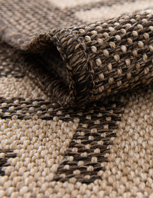 Brown 12' x 12' Dunes Square Area Rug 100% Polypropylene With Cotton Backing Carpet for Living, Dining, Office, Dorms, Bedrooms for Sale at Rug Engine