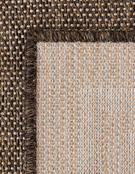 Brown 7' 10 x 7' 10 Dunes Square Area Rug 100% Polypropylene With Cotton Backing Carpet for Living, Dining, Office, Dorms, Bedrooms for Sale at Rug Engine