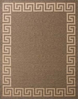 Brown 7' 10 x 10' Dunes Rectangle Area Rug 100% Polypropylene With Cotton Backing Carpet for Living, Dining, Office, Dorms, Bedrooms for Sale at Rug Engine