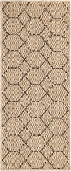 Natural 2' x 5' 3 Dunes Runner Area Rug 100% Polypropylene With Cotton Backing Carpet for Living, Dining, Office, Dorms, Bedrooms for Sale at Rug Engine
