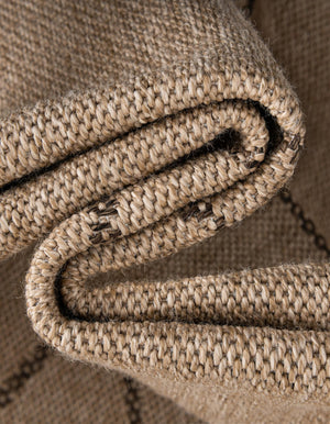 Natural 9' x 12' Dunes Rectangle Area Rug 100% Polypropylene With Cotton Backing Carpet for Living, Dining, Office, Dorms, Bedrooms for Sale at Rug Engine