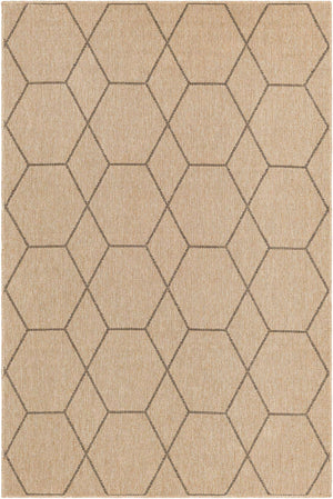 Natural 5' 5 x 8' Dunes Rectangle Area Rug 100% Polypropylene With Cotton Backing Carpet for Living, Dining, Office, Dorms, Bedrooms for Sale at Rug Engine