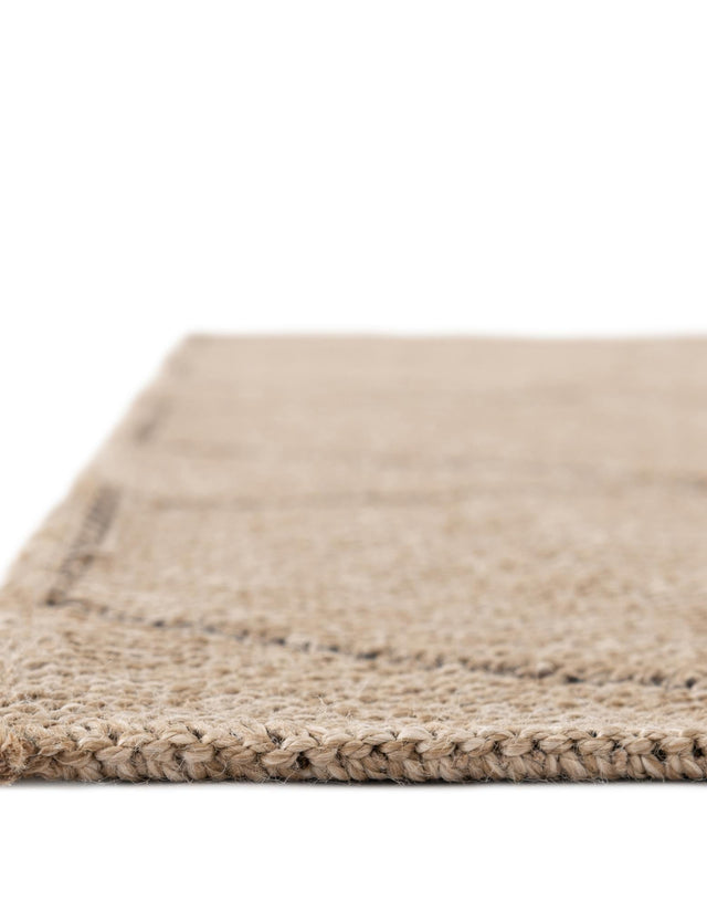 Natural 2' 9 x 8' Dunes Runner Area Rug 100% Polypropylene With Cotton Backing Carpet for Living, Dining, Office, Dorms, Bedrooms for Sale at Rug Engine