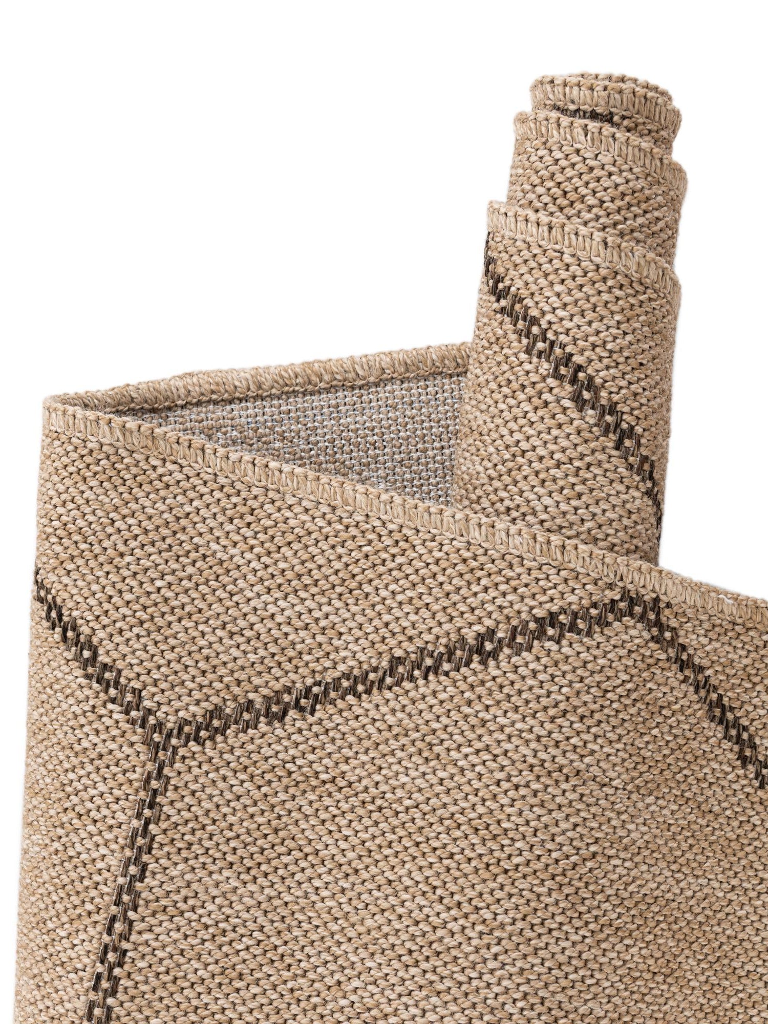 Natural 2' 9 x 12' Dunes Runner Area Rug 100% Polypropylene With Cotton Backing Carpet for Living, Dining, Office, Dorms, Bedrooms for Sale at Rug Engine