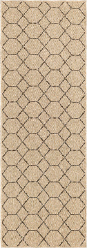 Natural 2' 9 x 8' Dunes Runner Area Rug 100% Polypropylene With Cotton Backing Carpet for Living, Dining, Office, Dorms, Bedrooms for Sale at Rug Engine