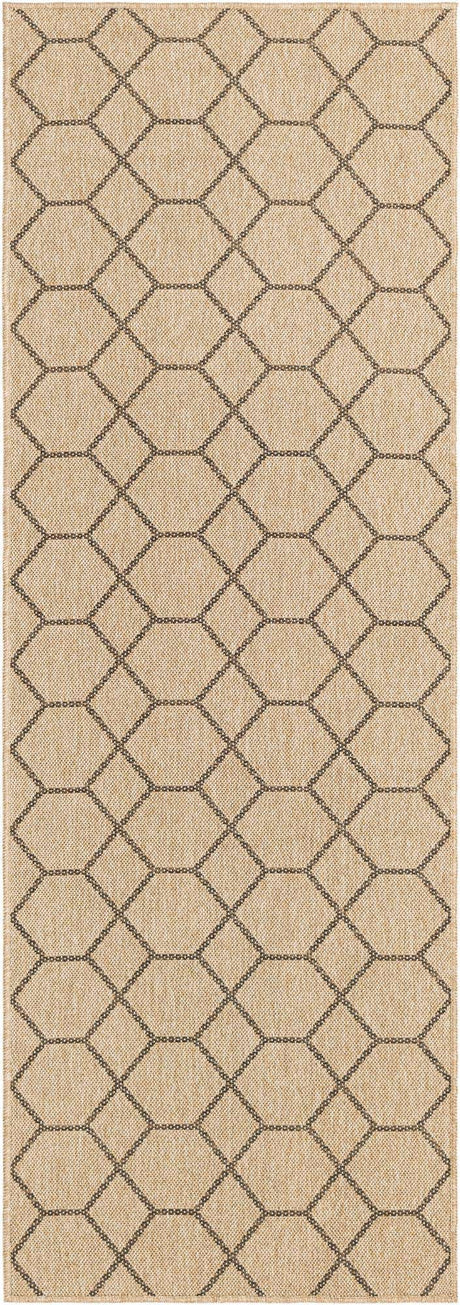 Natural 2' 9 x 8' Dunes Runner Area Rug 100% Polypropylene With Cotton Backing Carpet for Living, Dining, Office, Dorms, Bedrooms for Sale at Rug Engine