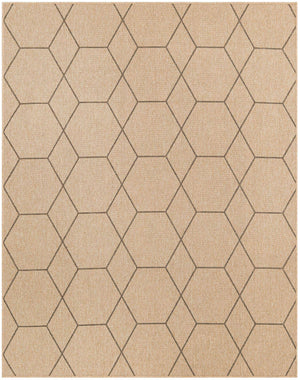 Natural 7' 10 x 10' Dunes Rectangle Area Rug 100% Polypropylene With Cotton Backing Carpet for Living, Dining, Office, Dorms, Bedrooms for Sale at Rug Engine