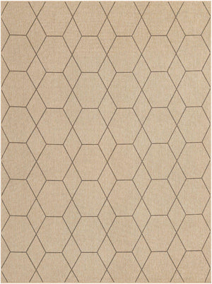 Natural 9' x 12' Dunes Rectangle Area Rug 100% Polypropylene With Cotton Backing Carpet for Living, Dining, Office, Dorms, Bedrooms for Sale at Rug Engine