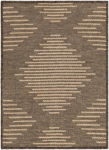 Brown 2' 2 x 3' 1 Dunes Rectangle Area Rug 100% Polypropylene With Cotton Backing Carpet for Living, Dining, Office, Dorms, Bedrooms for Sale at Rug Engine