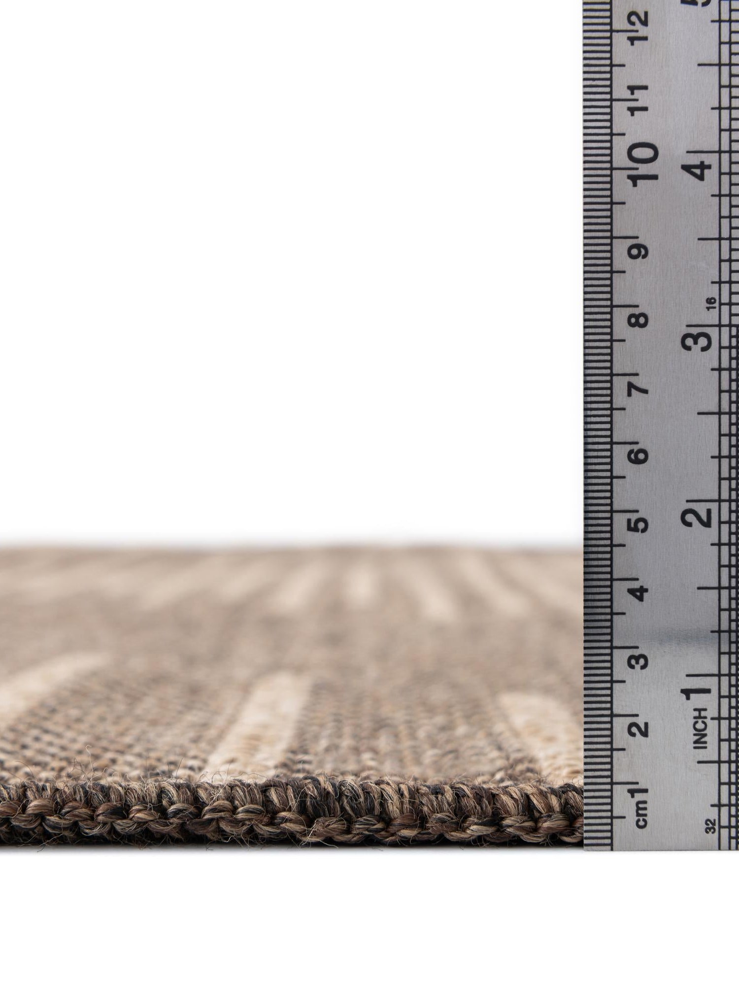 Brown 2' 9 x 8' Dunes Runner Area Rug 100% Polypropylene With Cotton Backing Carpet for Living, Dining, Office, Dorms, Bedrooms for Sale at Rug Engine