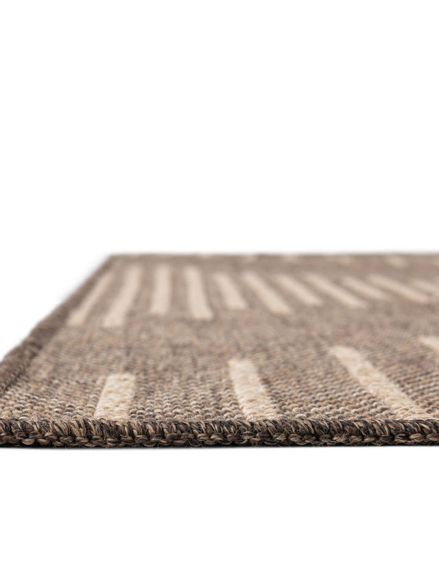 Brown 2' 2 x 5' 3 Dunes Runner Area Rug 100% Polypropylene With Cotton Backing Carpet for Living, Dining, Office, Dorms, Bedrooms for Sale at Rug Engine