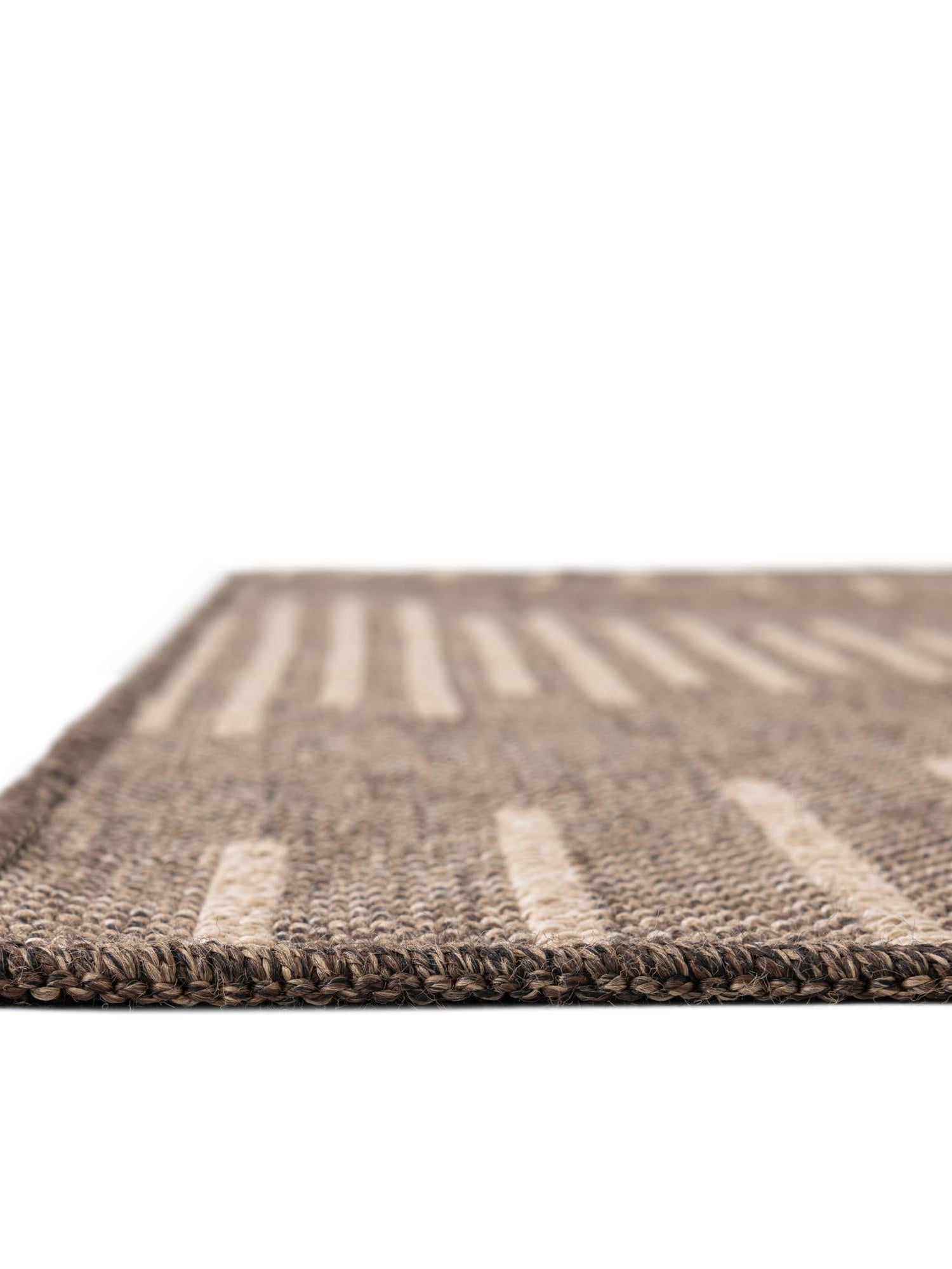 Brown 2' 9 x 8' Dunes Runner Area Rug 100% Polypropylene With Cotton Backing Carpet for Living, Dining, Office, Dorms, Bedrooms for Sale at Rug Engine