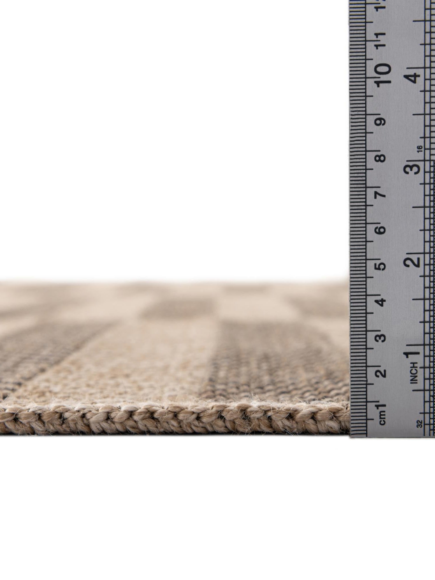 Natural and Brown 2' 2 x 3' 1 Dunes Rectangle Area Rug 100% Polypropylene With Cotton Backing Carpet for Living, Dining, Office, Dorms, Bedrooms for Sale at Rug Engine