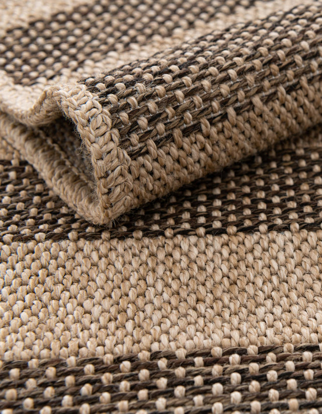 Natural and Brown 2' 2 x 3' 1 Dunes Rectangle Area Rug 100% Polypropylene With Cotton Backing Carpet for Living, Dining, Office, Dorms, Bedrooms for Sale at Rug Engine