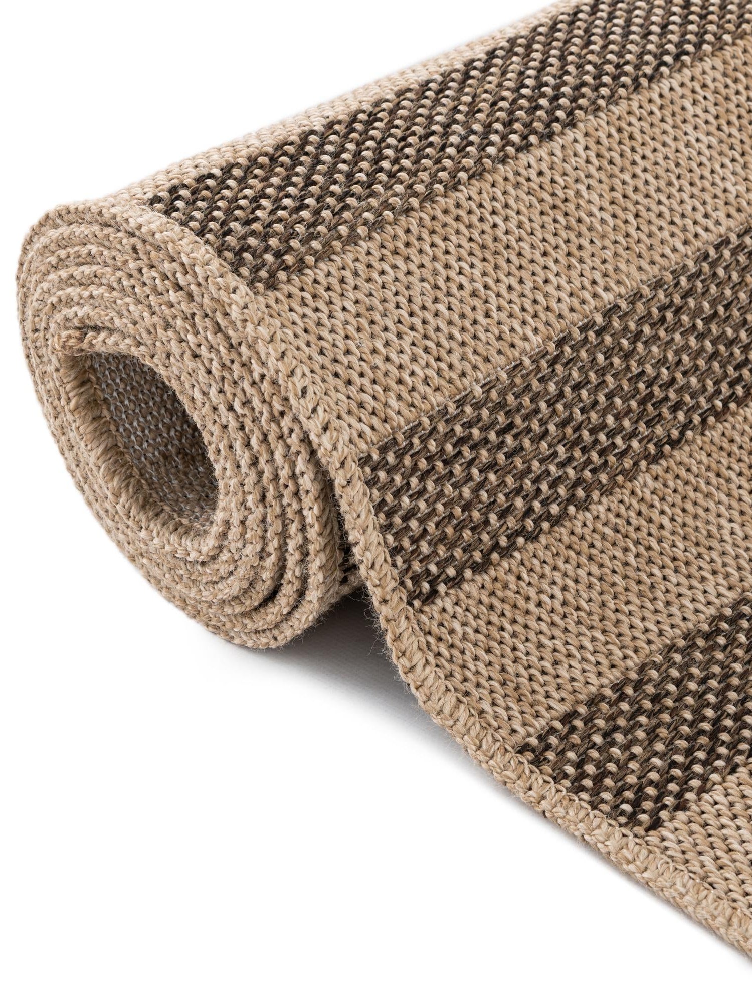 Natural and Brown 2' 9 x 12' Dunes Runner Area Rug 100% Polypropylene With Cotton Backing Carpet for Living, Dining, Office, Dorms, Bedrooms for Sale at Rug Engine