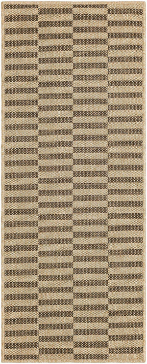 Natural and Brown 2' 9 x 6' 1 Dunes Runner Area Rug 100% Polypropylene With Cotton Backing Carpet for Living, Dining, Office, Dorms, Bedrooms for Sale at Rug Engine