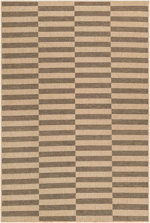 Natural and Brown 6' 3 x 9' Dunes Rectangle Area Rug 100% Polypropylene With Cotton Backing Carpet for Living, Dining, Office, Dorms, Bedrooms for Sale at Rug Engine