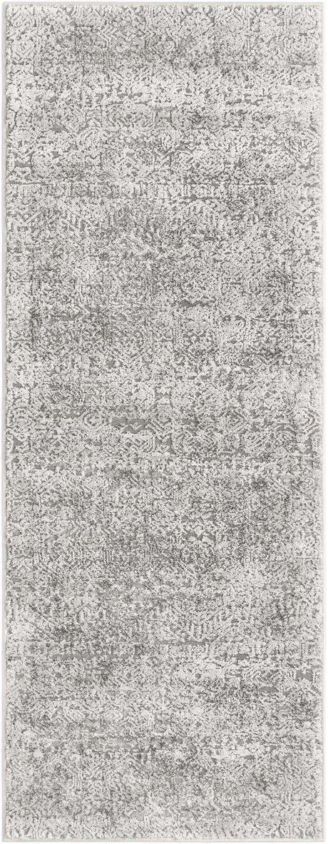 Gray 2' x 5' 3 Finsbury Runner Area Rug 60% Polypropylene & 40% Polyester Contemporary Carpet for Living Rooms, Dining, Offices for Sale at Rug Engine